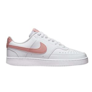 ZAPATILLA NIKE Court Vision Low BLANCO SWOOSH ROSADO
